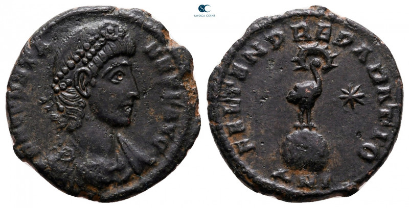 Constans AD 337-350. Antioch
Follis Æ

18 mm, 2,62 g



very fine