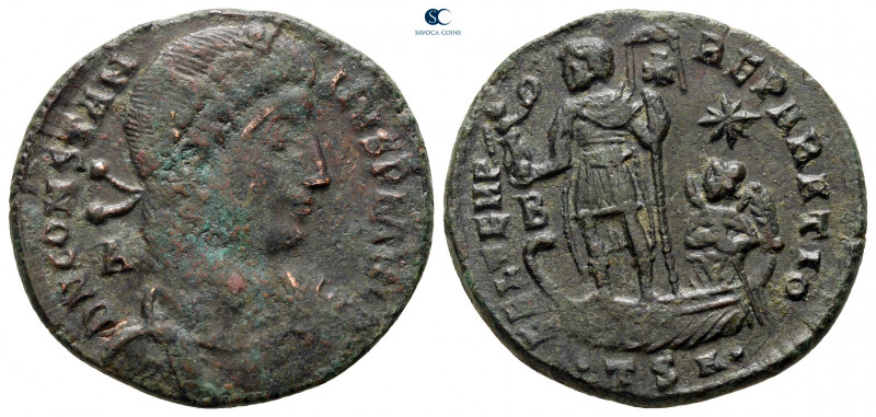 Constantius II AD 347-361. Thessaloniki
Follis Æ

23 mm, 5,24 g



nearly...