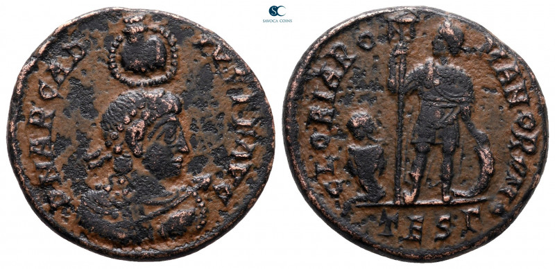 Arcadius AD 383-408. Thessaloniki
Follis Æ

22 mm, 5,44 g



nearly very ...