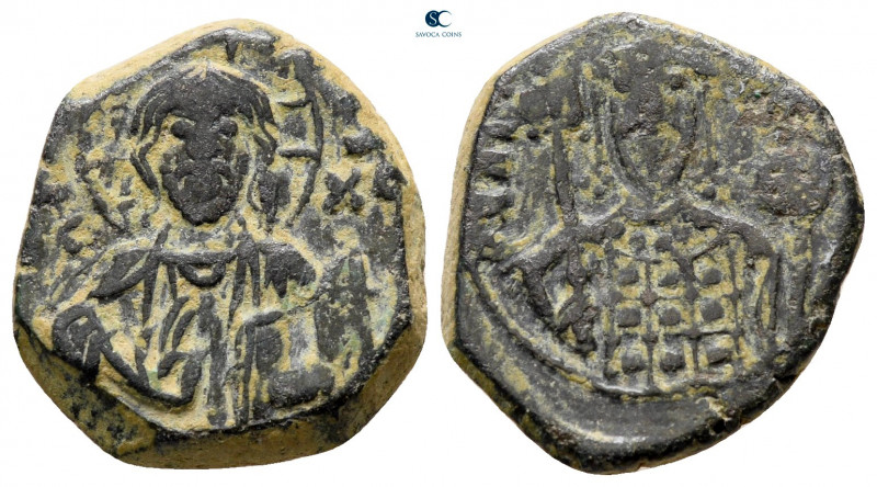 Alexius I Comnenus AD 1081-1118. Constantinople
Tetarteron Æ

17 mm, 4,06 g
...