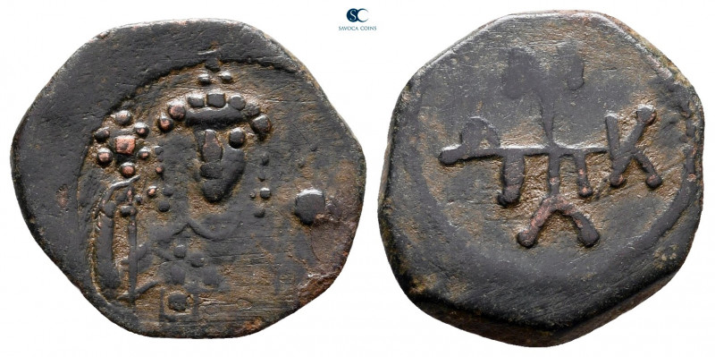 Manuel I Comnenus AD 1143-1180. Uncertain mint
Half Tetarteron Æ

18 mm, 1,64...