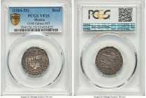 Charles & Johanna "Late Series" Real ND (1554-1556) O-M VF25 PCGS, Mexico City mint, KM0009, Cal-72. A gunmetal toned survivor with a good strike and ...