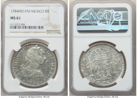 Charles III 8 Reales 1784 Mo-FM MS61 NGC, Mexico City mint, KM106.2. Lustrous specimen with sculpted devices. 

HID09801242017

© 2022 Heritage Auctio...