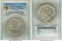 Republic 3-Piece Lot of Certified 8 Reales Ho-FG AU Details PCGS, 1) 8 Reales 1893 - AU Details (Cleaning), Hermosillo mint, KM377.9. 2) 8 Reales 1894...
