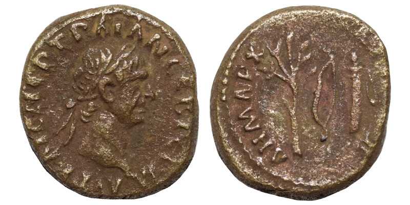 SYRIA, Seleucis and Pieria. Antioch. Trajan, 98-117. Ae (bronze, 1.53 g, 14 mm),...