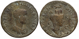 SYRIA, Seleucis and Pieria. Antioch. Philip II (as Caesar), 244-247. Ae (bronze, 13.50 g, 30 mm. MAP IOVΛI ΦIΛIΠΠOC KAICAP. Bareheaded and draped bust...