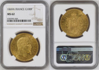 France 100 Francs 1869 A. NGC MS62