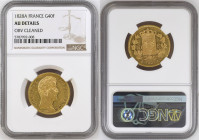 France 40 Francs 1828 A. NGC AU Details