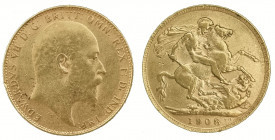 Great Britain Sovereign 1908