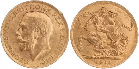 Great Britain Sovereign 1911