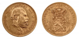 Netherlands 10 Gulden 1876
