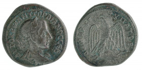 Antiochia - Demetrius II - second reign А-РЕ; between eagles legs - Fp to r. - AE-ГПР - 12.79g - Y.183=130/29 TYRE. Spaer 2218