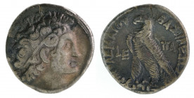 Egypt - Ptolemaeus IX - Alexandria - Tetradrchme - LE=5 - 13.27g - SNG-350