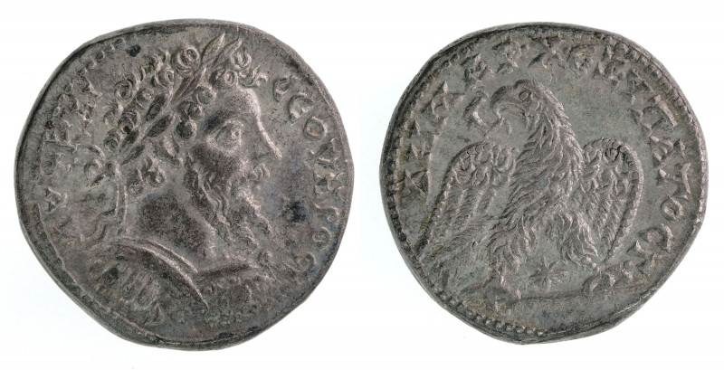 Septimius Severus - Laodicea ad mare - Tetradrchme - year 205 - 12.53g - EF+ - P...