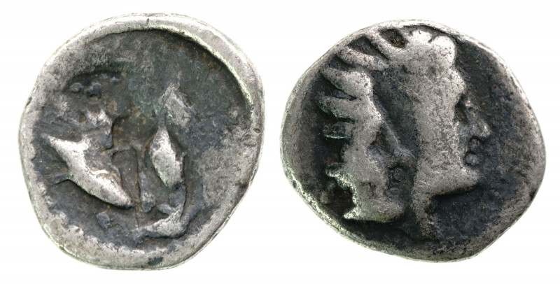 Asia Minor - Rhodes - AR Diobol - 167-88BC - 0.90g