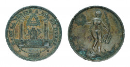 France - Freemasontry LA VÉRITÉ - 29mm - 11.69g - יהוה
