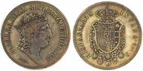 Italian States NAPLES 120 Grana 1818