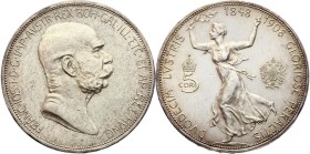 Austria 5 Corona 1908. UNC