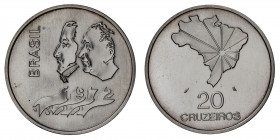 Brazil 20 Cruzeiros 1972. UNC