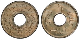 Palestine - 5 Mils - 1927