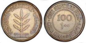 Palestine - 100 Mils - 1934