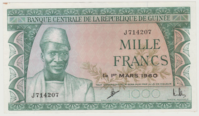 Guinea - 1000 Francs - 1960 - Pick-15