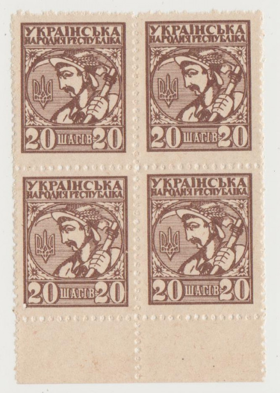 Ukraine - 20 Shagiv - 1918 - Pick-8