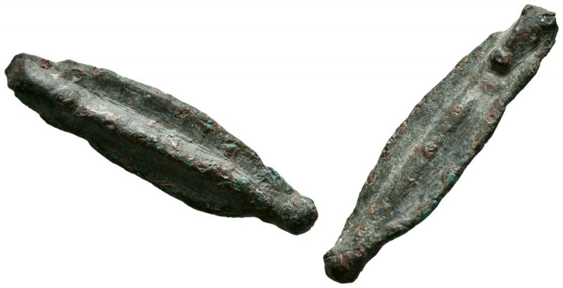 MOESIA, Istros. Moneda tipo flecha. (Ae. 3,72g/37mm). Siglo VI-Siglo V a.C. (SNG...