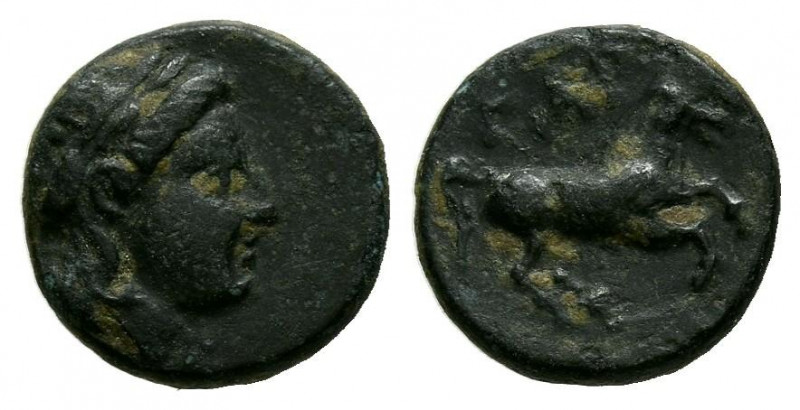 REYES DE BITHINIA, Nikomedes I. Ae9. (Ae. 0,66g/9mm). 280-250 a.C. (SNG Von Aulo...