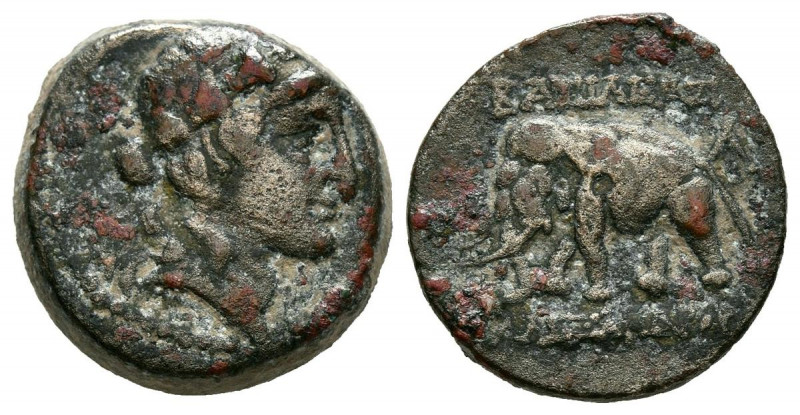 REINO SELEUCIDA, Alejandro I Balas. Ae15. (Ae. 3,31g/15mm). 152-145 a.C. Antioqu...