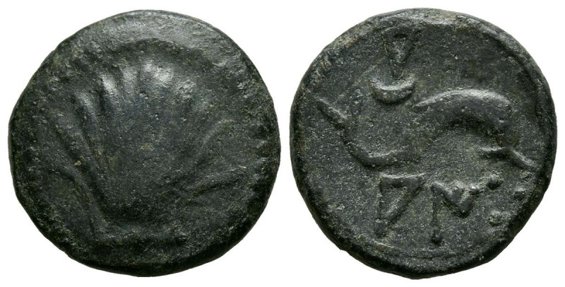 ARSE-SAGUNTO (Sagunto, Valencia). Cuadrante. (Ae. 3,77g/17mm). 170-20 a.C. (FAB-...