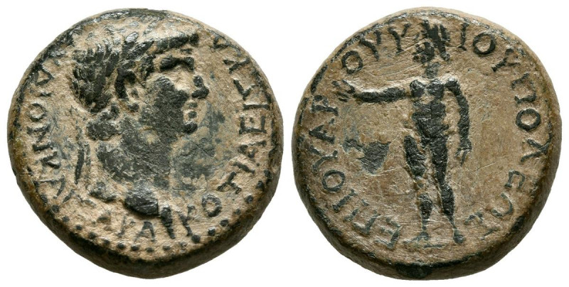 CLAUDIO I. Ae20. (Ae. 6,16g/20mm). 41-54 d.C. Phrygia, Cotiaeum. (RPC 3220; SNG ...