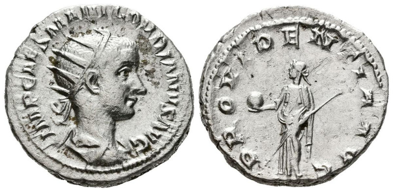 GORDIANO III. Antoniniano. (Ar. 3,84g/21mm). 238-244 d.C. Roma. (RIC 4). Anv: Bu...