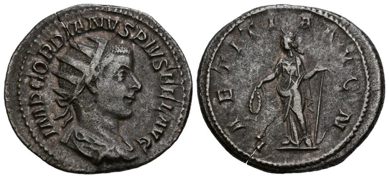 GORDIANO III. Antoniniano. (Ar. 4,59g/24mm). 241-243 d.C. Roma. (RIC 86). Anv: B...