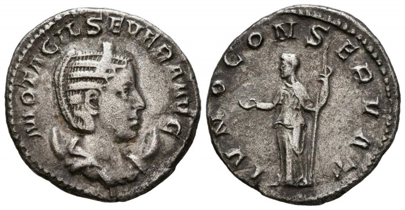 OTACILIA SEVERA. Antoniniano. (Ar. 3,91g/22mm). 244-249 d.C. Roma. (RIC 127). An...