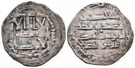 EMIRATO INDEPENDIENTE, Abd al- Rahman II. Dirham. (Ar. 2,50g/24mm). 237H. Al-Andalus. (Vives 213; Frochoso 237.27). MBC.