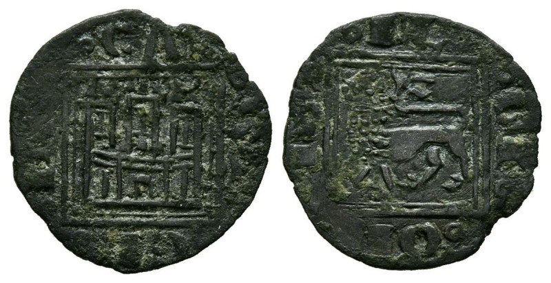 ALFONSO X (1252-1284). Obolo (Ve. 0,50g/13mm). Sin marca de Ceca. (FAB-280). Anv...