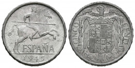ESTADO ESPAÑOL. 5 Céntimos. (Al. 1,15g/20mm). 1945. Madrid. (Cal-2019-3). SC.