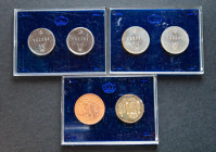 JUAN CARLOS I (1975-2014). 500 Pesetas. Pruebas de la FNMT. Estuche conmemorativo XXV Aniversario de la Boda de los Reyes Juan Carlos I y Sofía. El se...