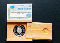 JUAN CARLOS I (1975-2014). 1000 Pesetas. (Ar. 13,50g/33mm). 1998. FNMT. XX Aniversario de la Constitución Española. PROOF. Presentada en estuche ofici...