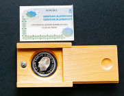 JUAN CARLOS I (1975-2014). 1000 Pesetas. (Ar. 13.50g /33mm). 1999. Juegos Olímpicos de 2000. FNMT. PROOF. Presentada en estuche oficial con certificad...