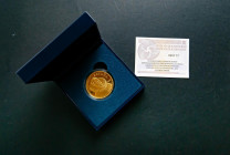 JUAN CARLOS I (1975-2014). 400 Euros (Au. 26,86g/38mm). 2014. FNMT. Madrid. II Serie Tesoros de Museos Españoles. El Greco. Tirada de sólo 2000 unidad...