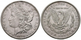 ESTADOS UNIDOS DE AMÉRICA. 1 Dollar (Ar. 26,75g/38mm). 1880. Nueva Orleans. (Km#110). EBC. Brillo original.