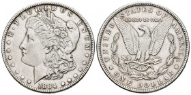 ESTADOS UNIDOS. 1 Dollar. (Ar. 26,60g/38mm). 1884. Philadephia. (Km#110). EBC-. Marquitas.