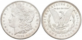 ESTADOS UNIDOS. 1 Dollar. (Ar. 26,81g/38mm). 1884. Nueva Orleans O. (Km#110). EBC.