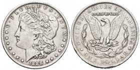 ESTADOS UNIDOS. 1 Dollar. (Ar. 26,58g/38mm). 1888. Philadephia. (Km#110). MBC+.