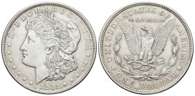 ESTADOS UNIDOS. 1 Dollar (Ar. 26,68g/38mm)*. 1921. Philadelphia. (Km#110). MBC+.