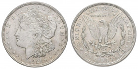 ESTADOS UNIDOS. 1 Dollar (Ar. 26,73g/38mm)*. 1921. Philadelphia. (Km#110). MS 60. Encapsulado por ANACS. *Peso y medida teórico.