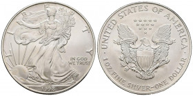 ESTADOS UNIDOS. 1 Dollar. (Ar. 31,34g/41mm). 1998. Sin marca de ceca. (Km#273). SC.