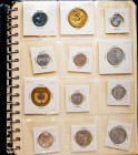 MONEDA MUNDIAL. Magnífica colección formada por alrededor de 1500 monedas acuñadas a lo largo de todo el siglo XX y expuestas en 11 álbumes con una gr...